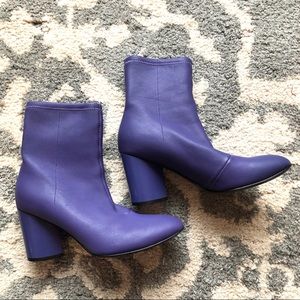 Opening Ceremony Purple Dylan Leather Boot